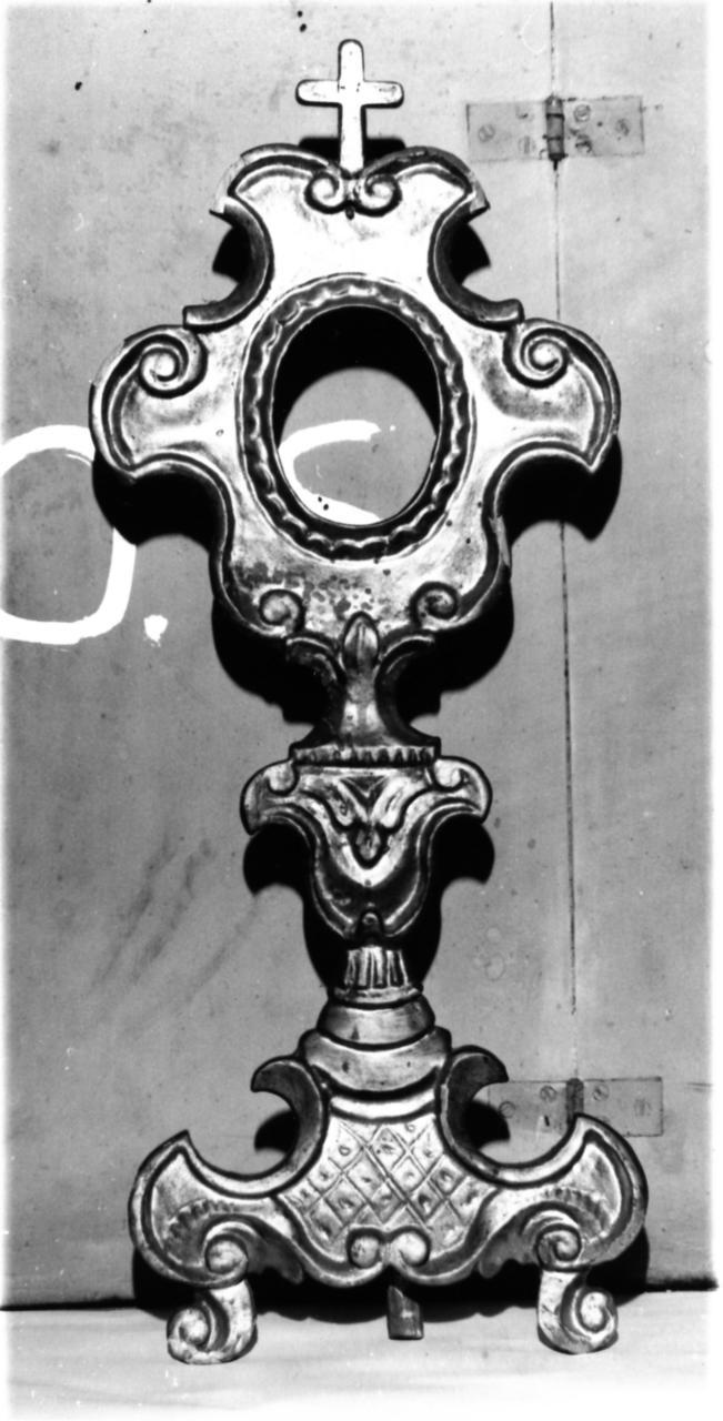 reliquiario-ostensorio - bottega modenese (seconda metà sec. XVIII)