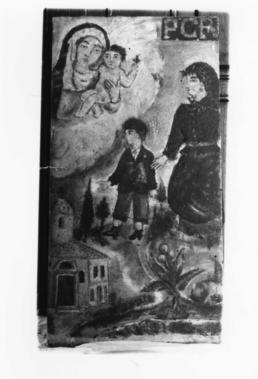 guarigione (ex voto) - ambito modenese (fine sec. XIX)