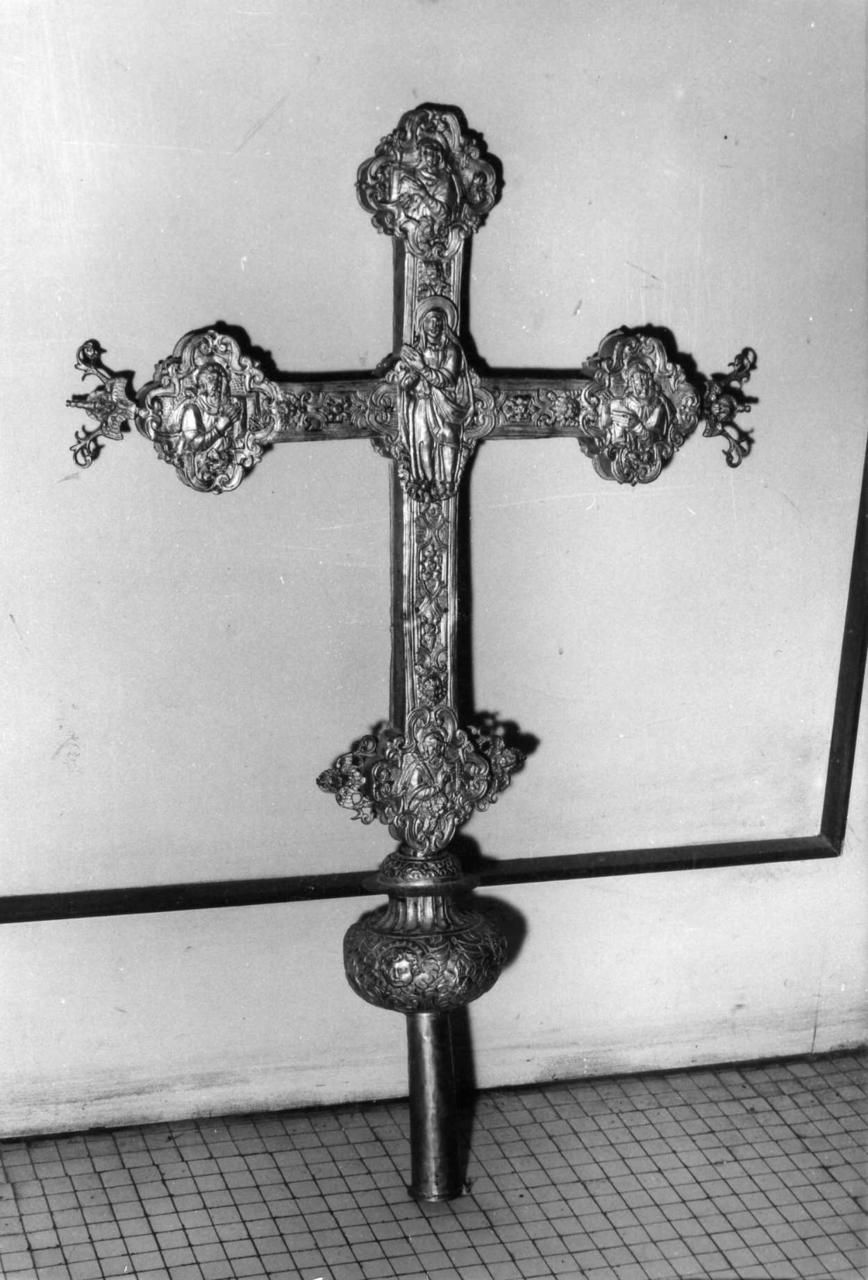 croce processionale - bottega emiliana (sec. XVI)