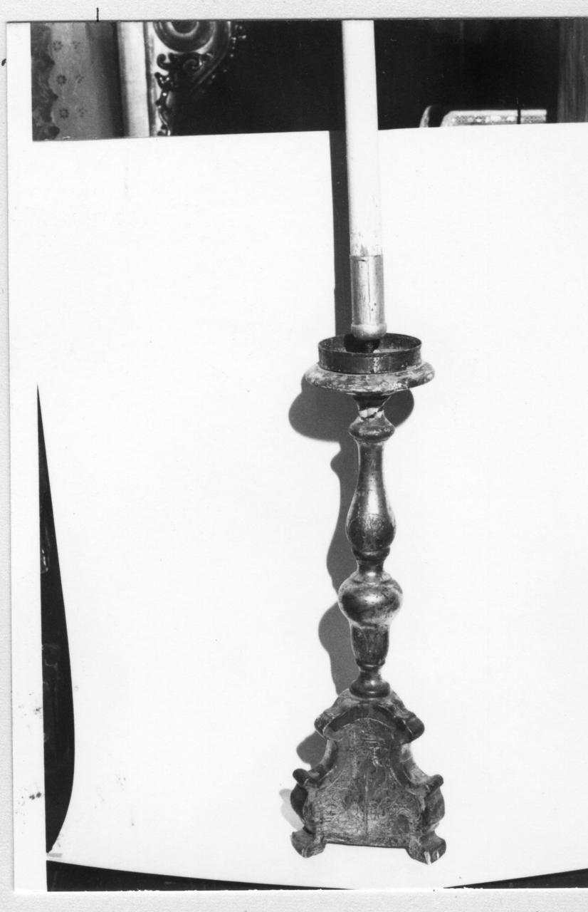 candeliere, serie - bottega reggiana (sec. XIX)