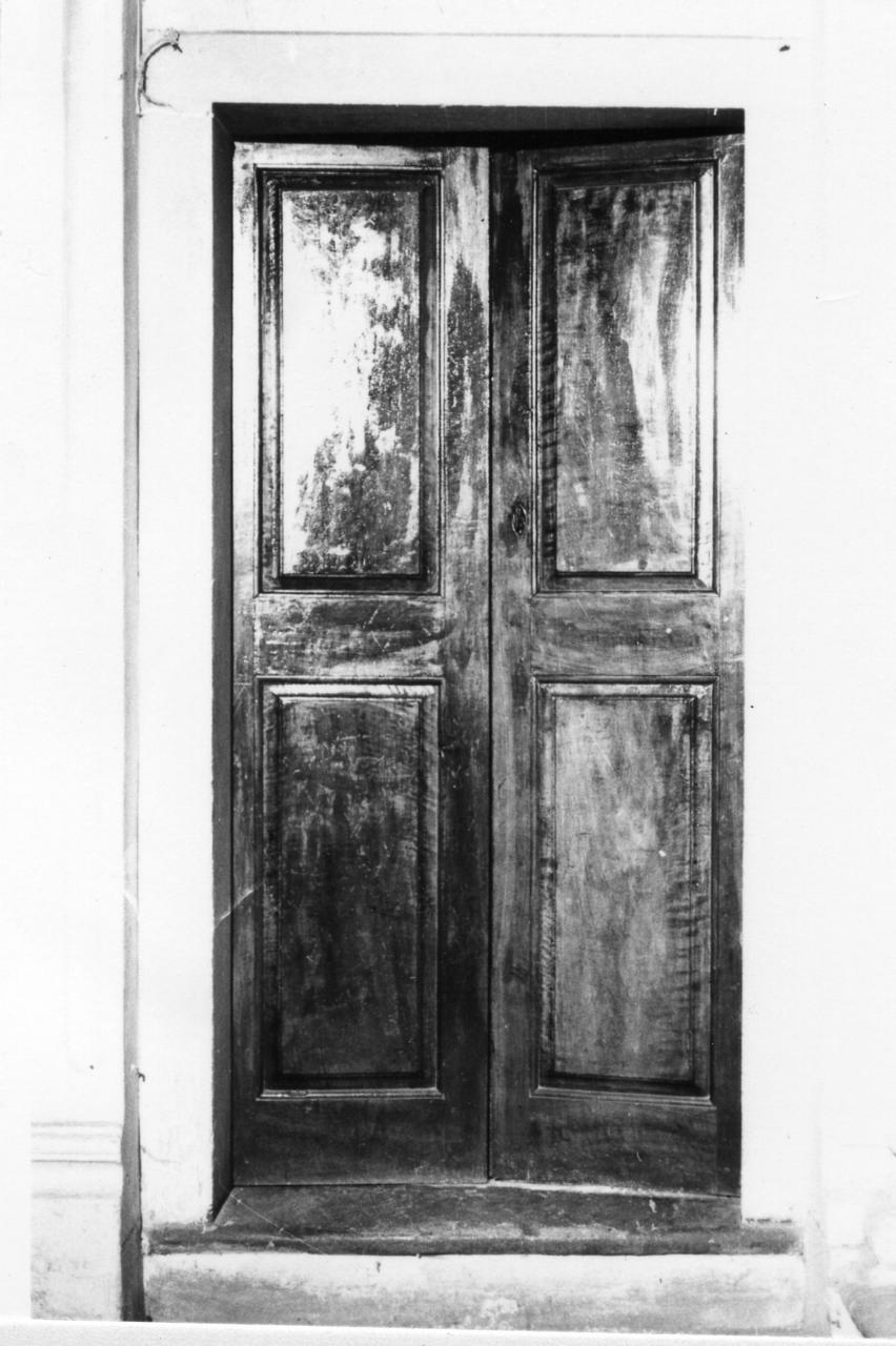 porta - a due battenti - bottega reggiana (sec. XIX)