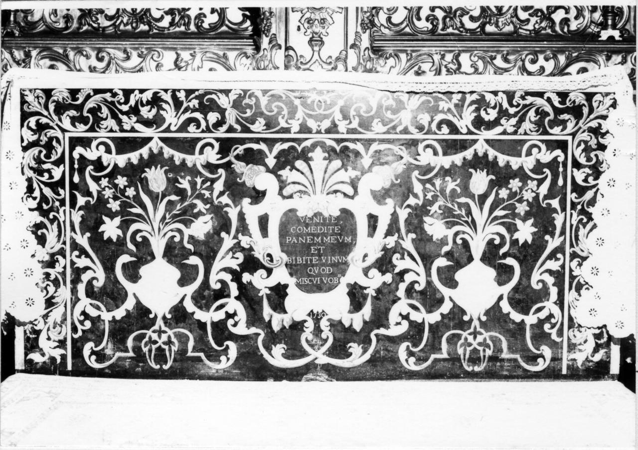 paliotto - bottega emiliana (sec. XVIII)