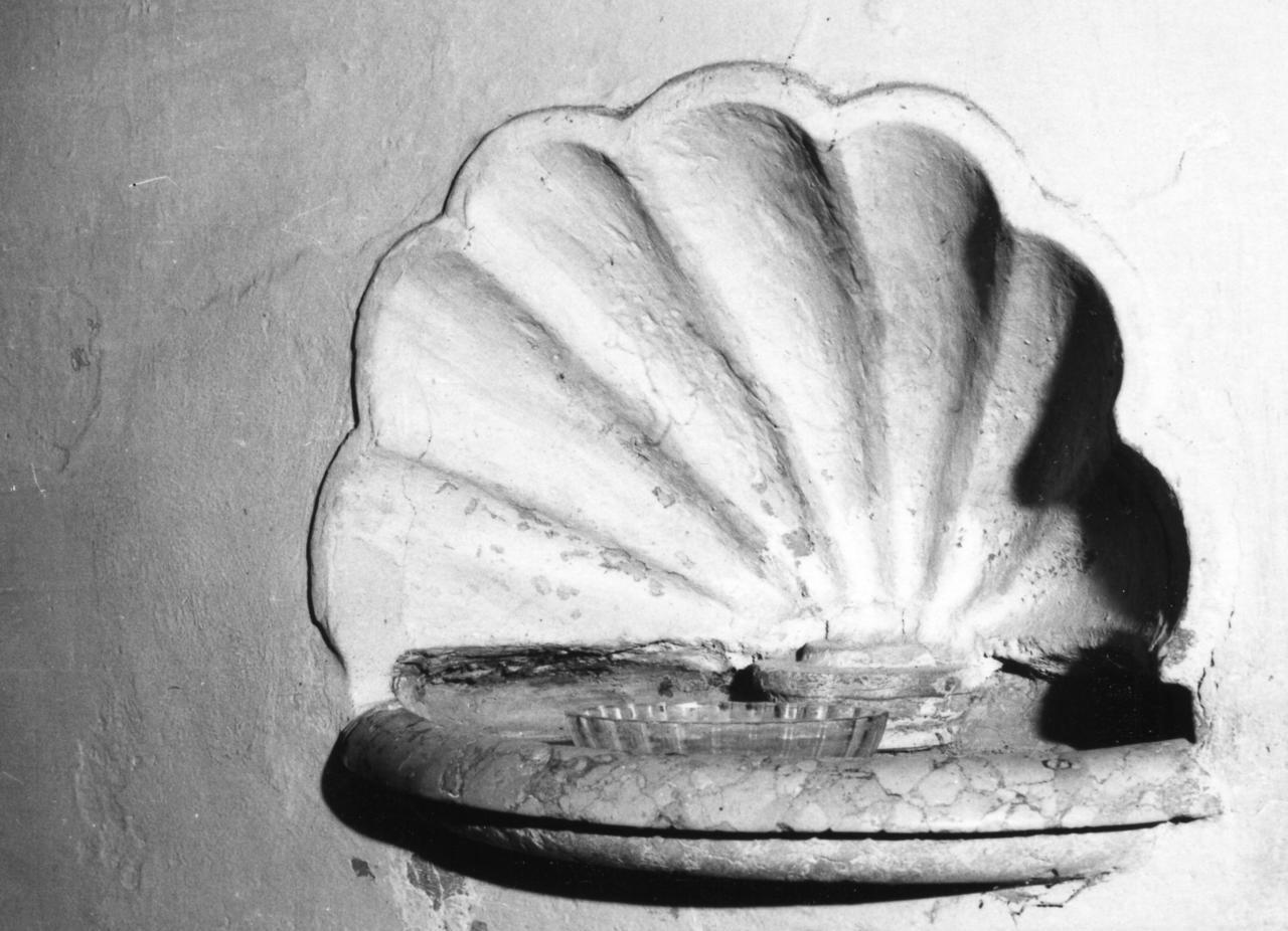 acquasantiera, serie - bottega reggiana (sec. XVIII)