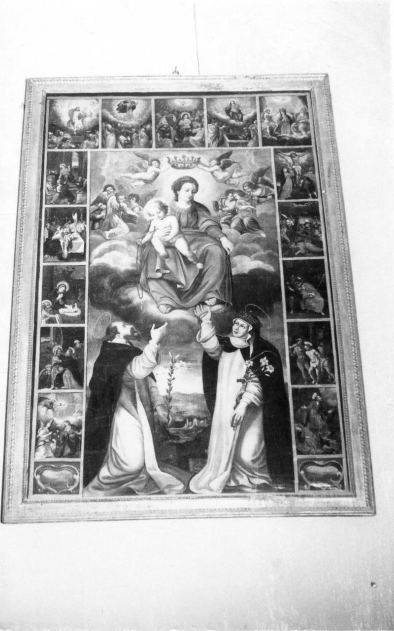 Madonna del Rosario (dipinto) - ambito emiliano (inizio sec. XVII)