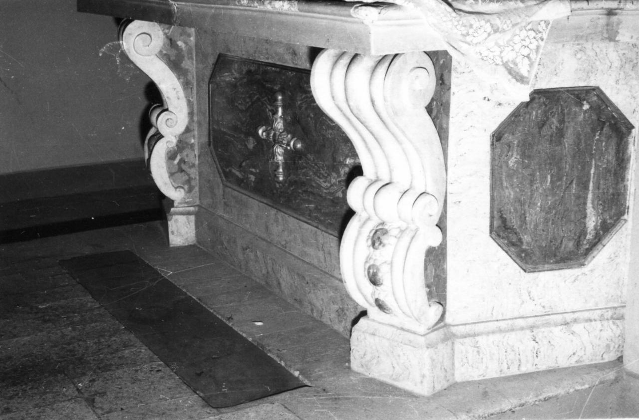 mensa d'altare - bottega reggiana (sec. XIX)