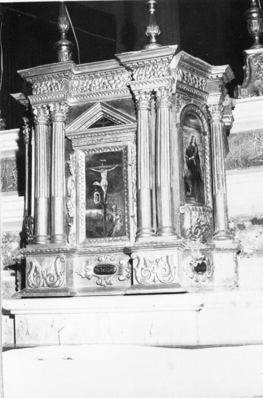 tabernacolo - bottega reggiana (fine/inizio secc. XVI/ XVII)