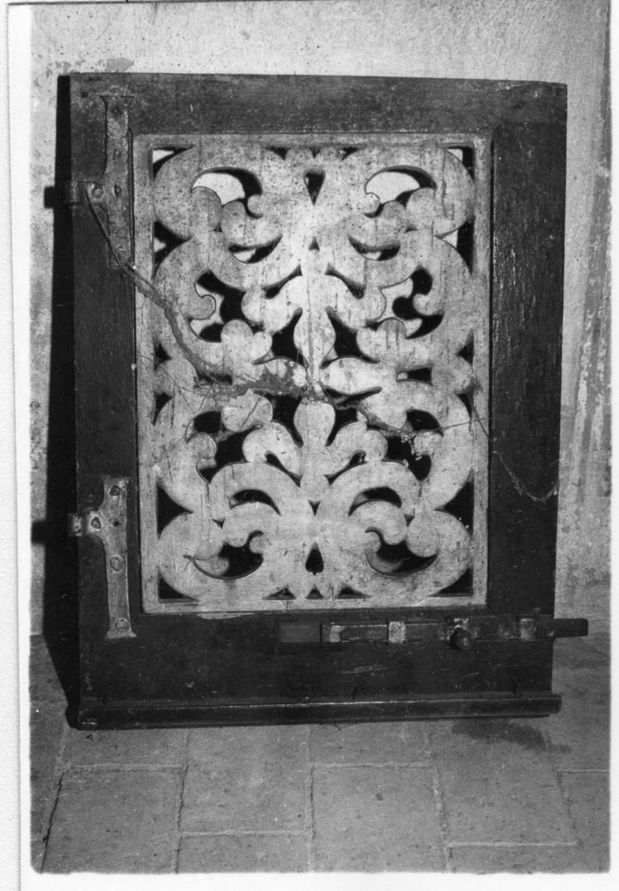 sportello, serie - bottega reggiana (sec. XVIII)