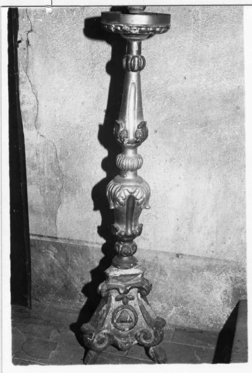 candeliere, serie - bottega emiliana (sec. XIX)