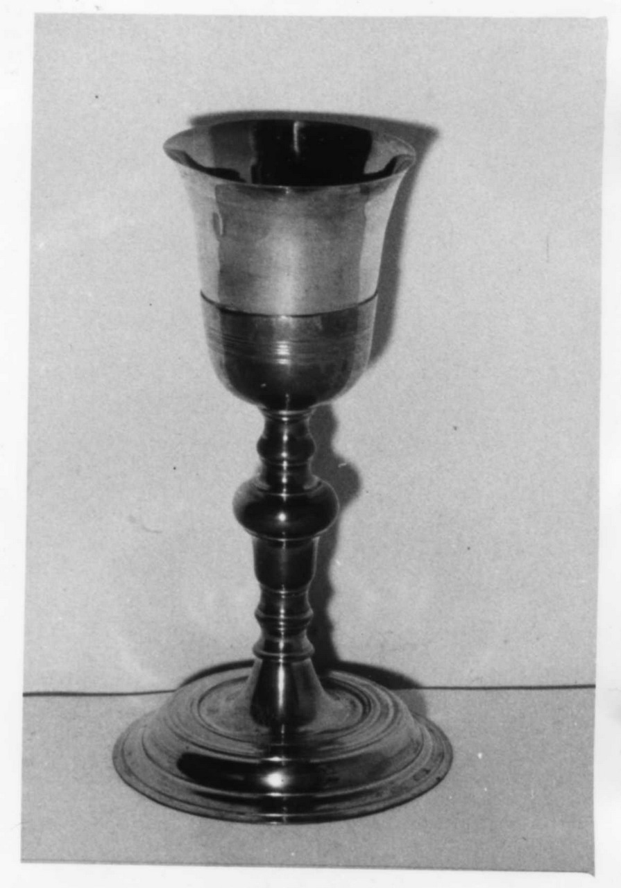 calice - bottega emiliana (fine/inizio secc. XVIII/ XIX)