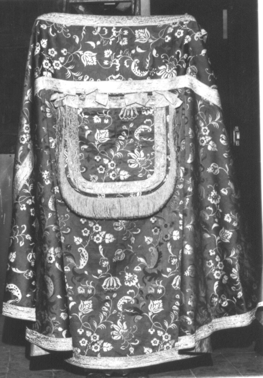 paramento liturgico - manifattura italiana (sec. XIX)