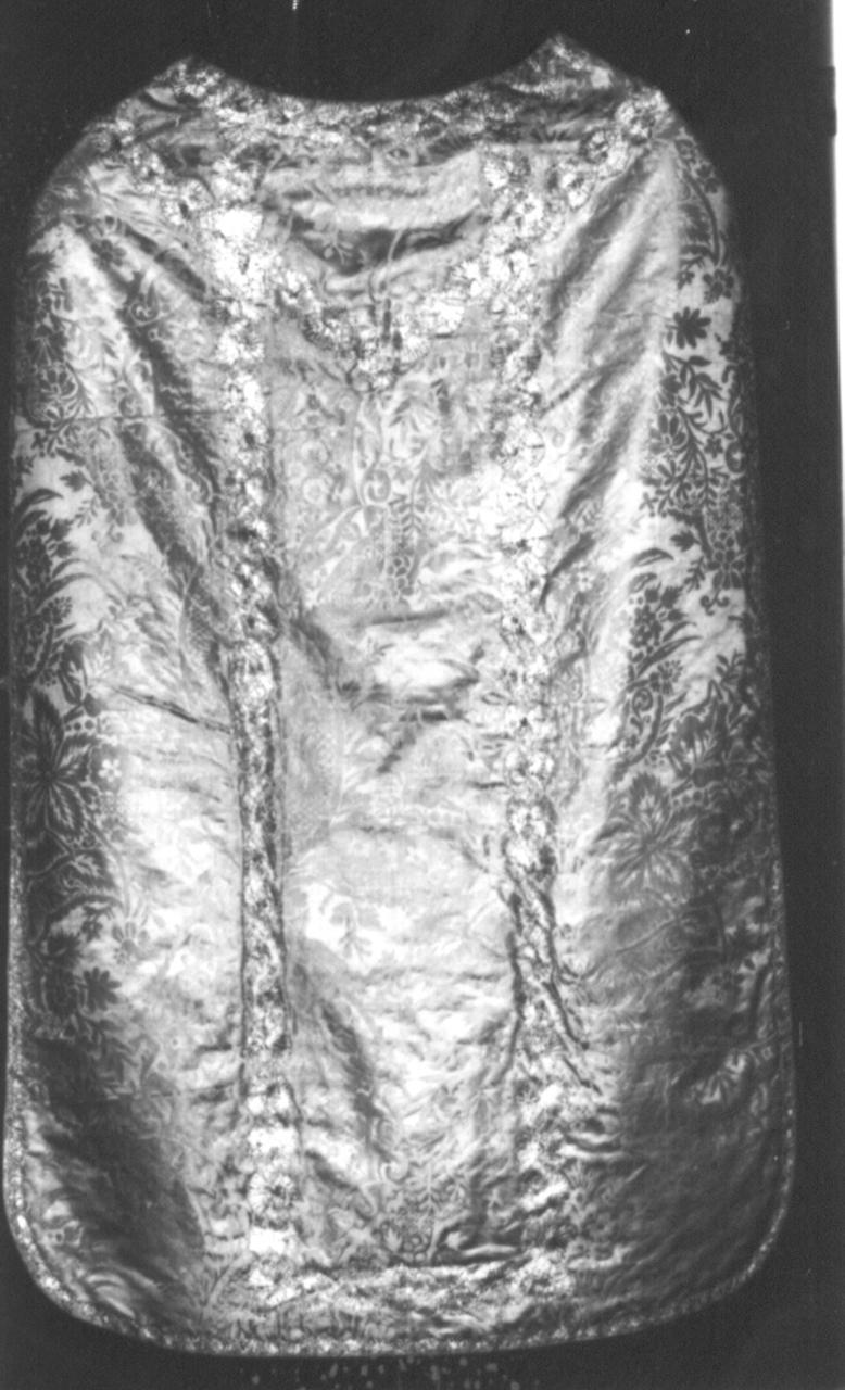 paramento liturgico - manifattura italiana (prima metà sec. XVIII)