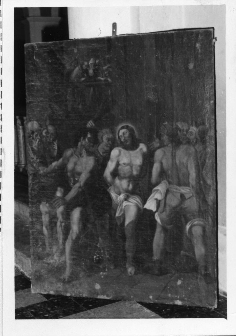 flagellazione di Cristo (dipinto) - ambito emiliano (metà sec. XVII)
