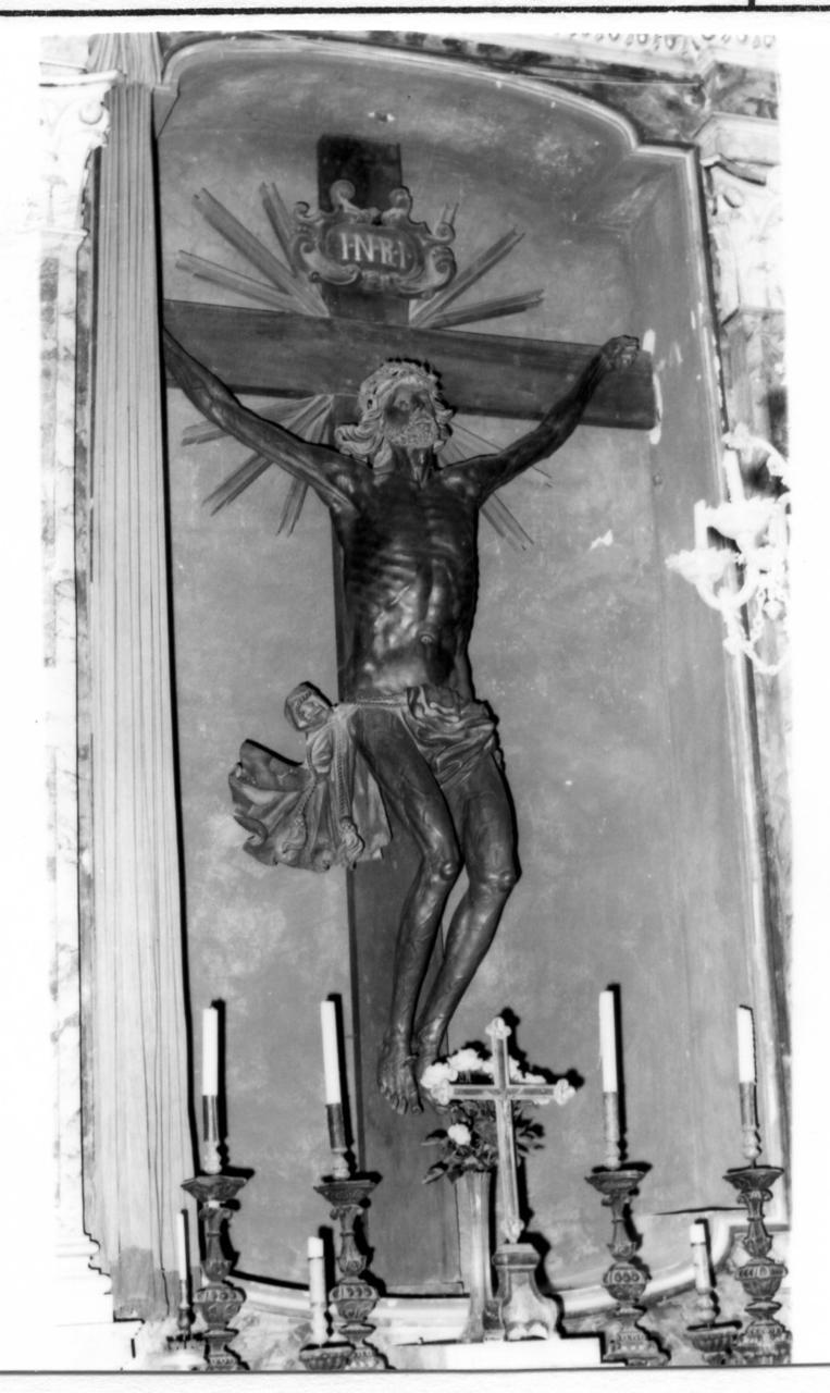 crocifisso di Demck Giovanni (sec. XVIII)