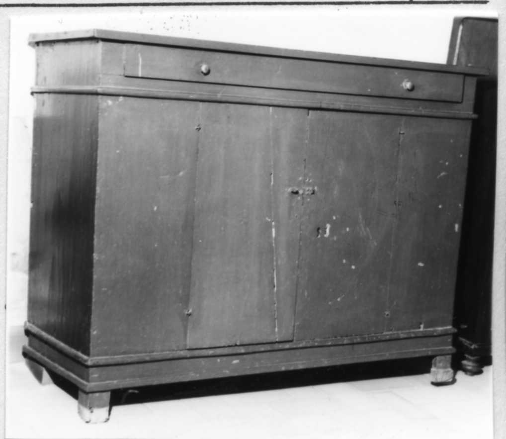 credenza - bottega modenese (fine sec. XIX)