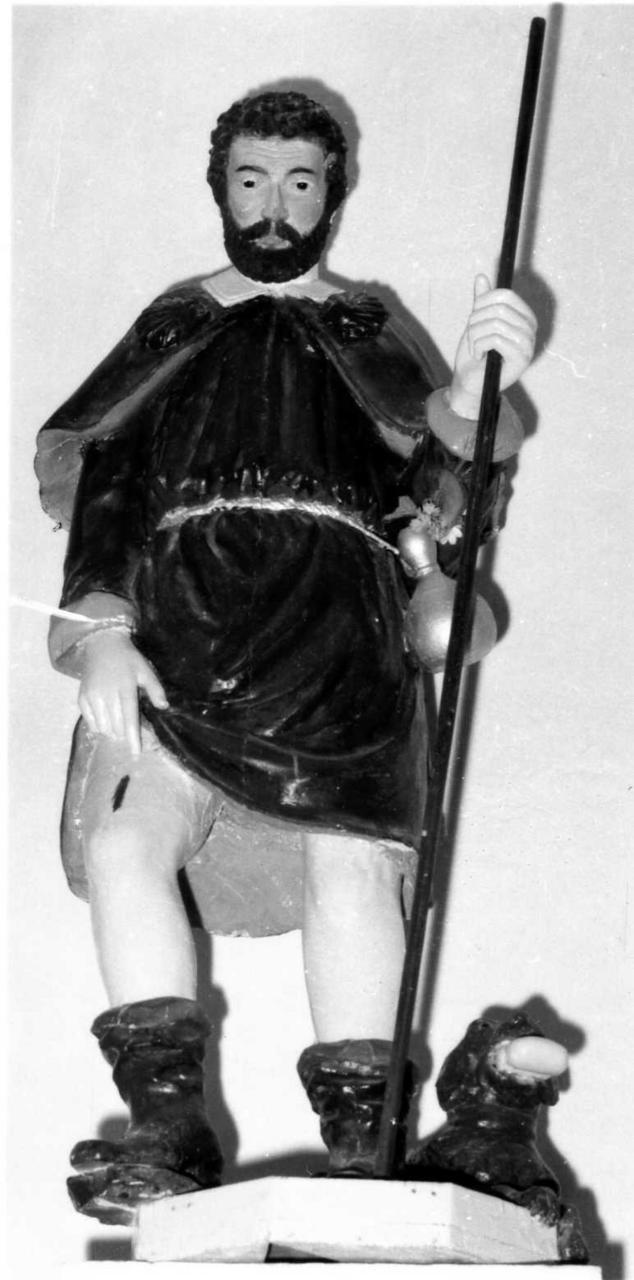 San Rocco (statua) - bottega emiliana (fine/inizio secc. XVIII/ XIX)