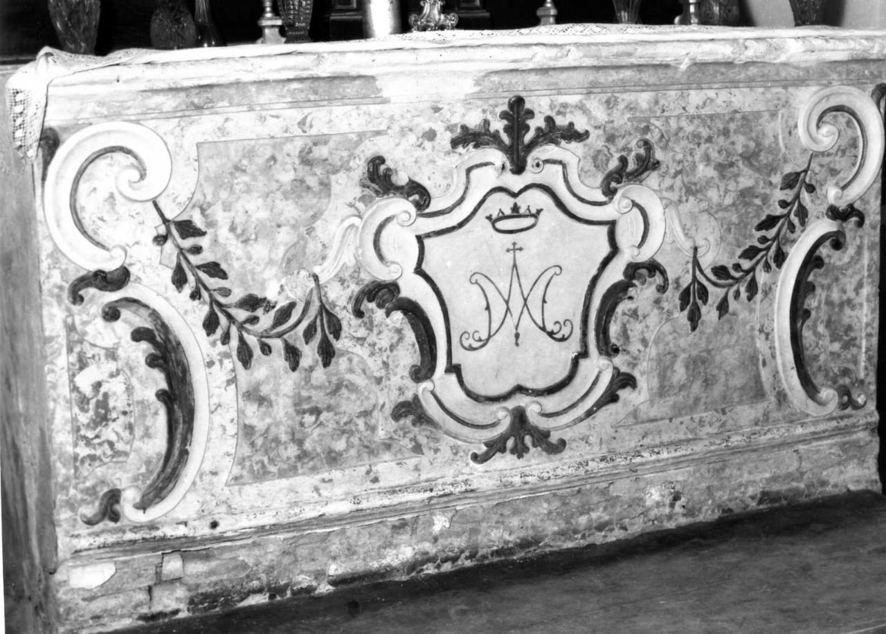 paliotto - bottega modenese (seconda metà sec. XVIII)