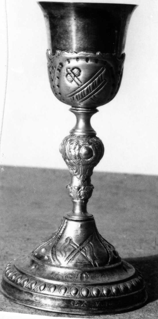 calice - bottega emiliana (seconda metà sec. XIX)