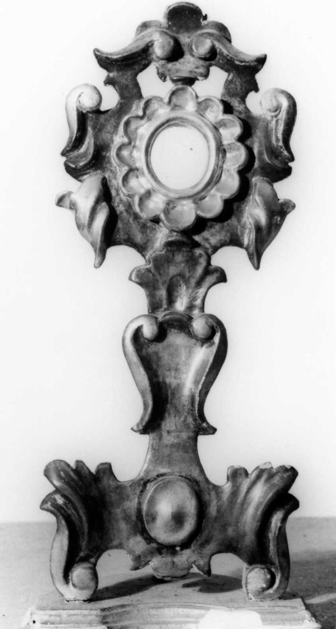 reliquiario - a ostensorio - bottega emiliana (seconda metà sec. XVIII)