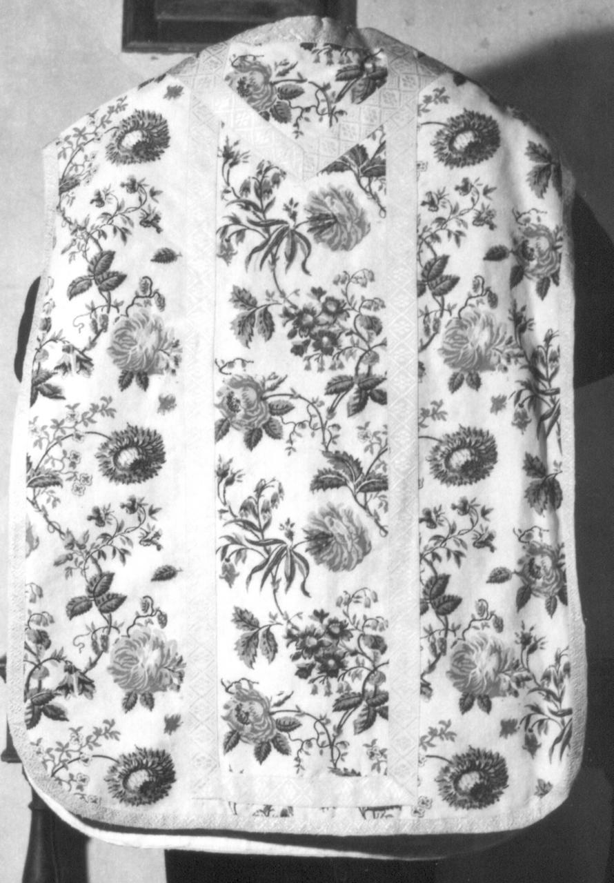 paramento liturgico - manifattura italiana (metà sec. XVIII)