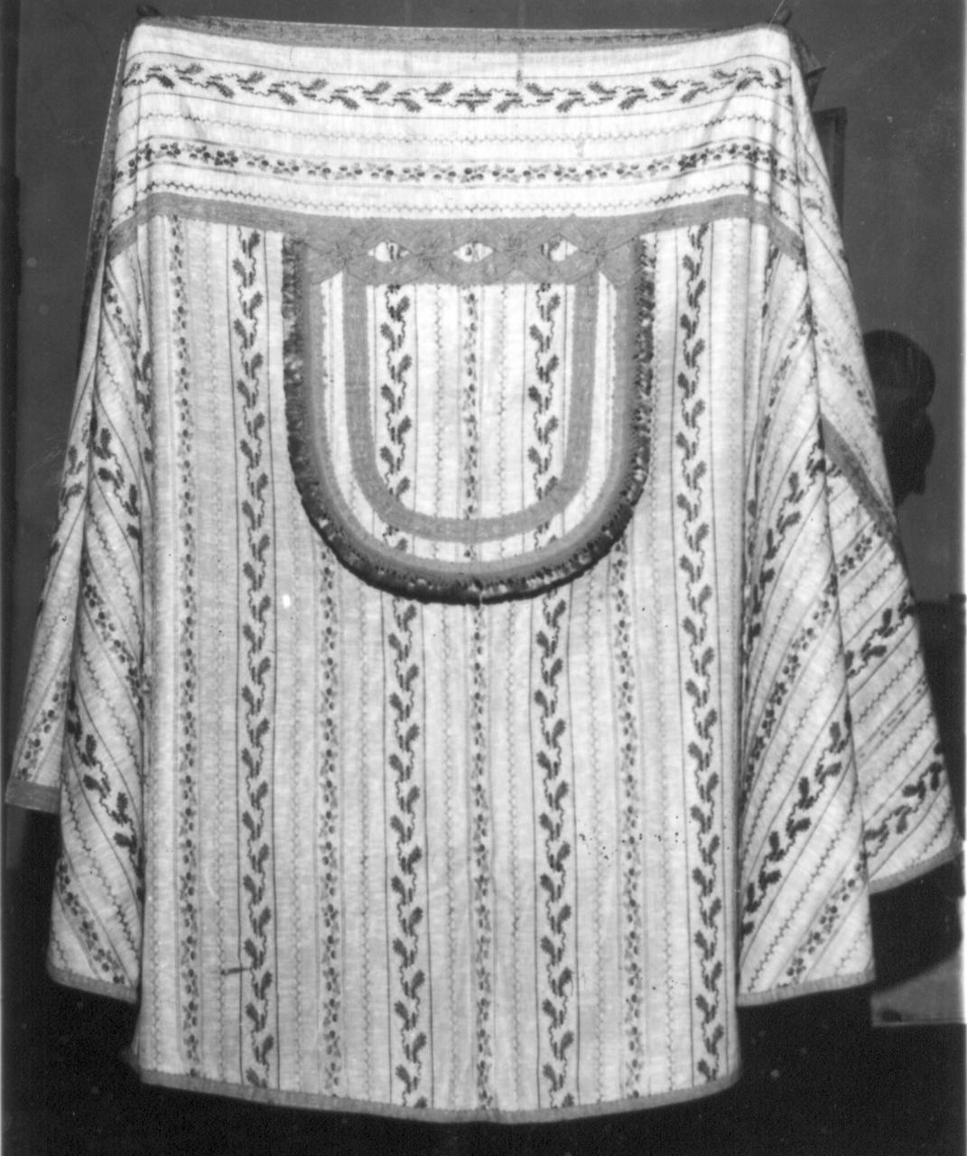 paramento liturgico - manifattura italiana (fine sec. XVIII)