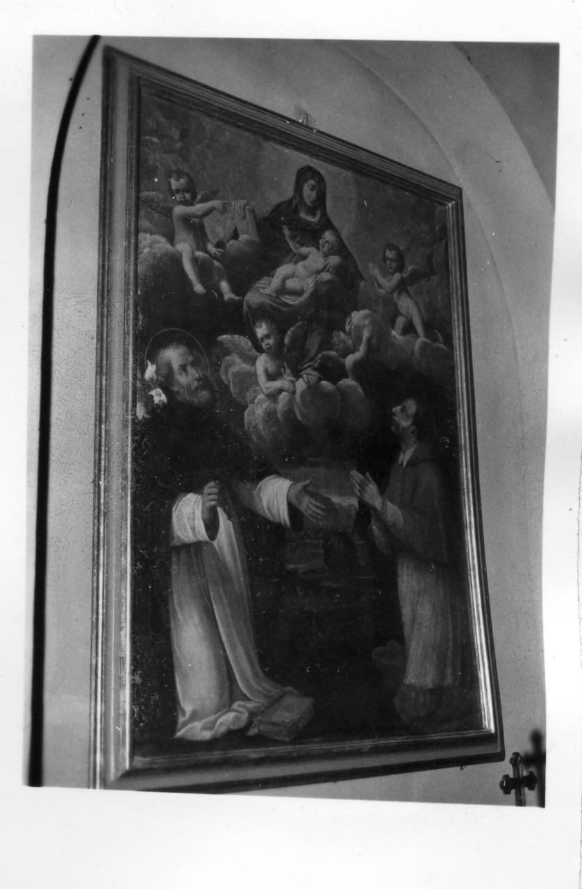 Madonna del Rosario e Santi (dipinto) - ambito modenese (metà sec. XVII)