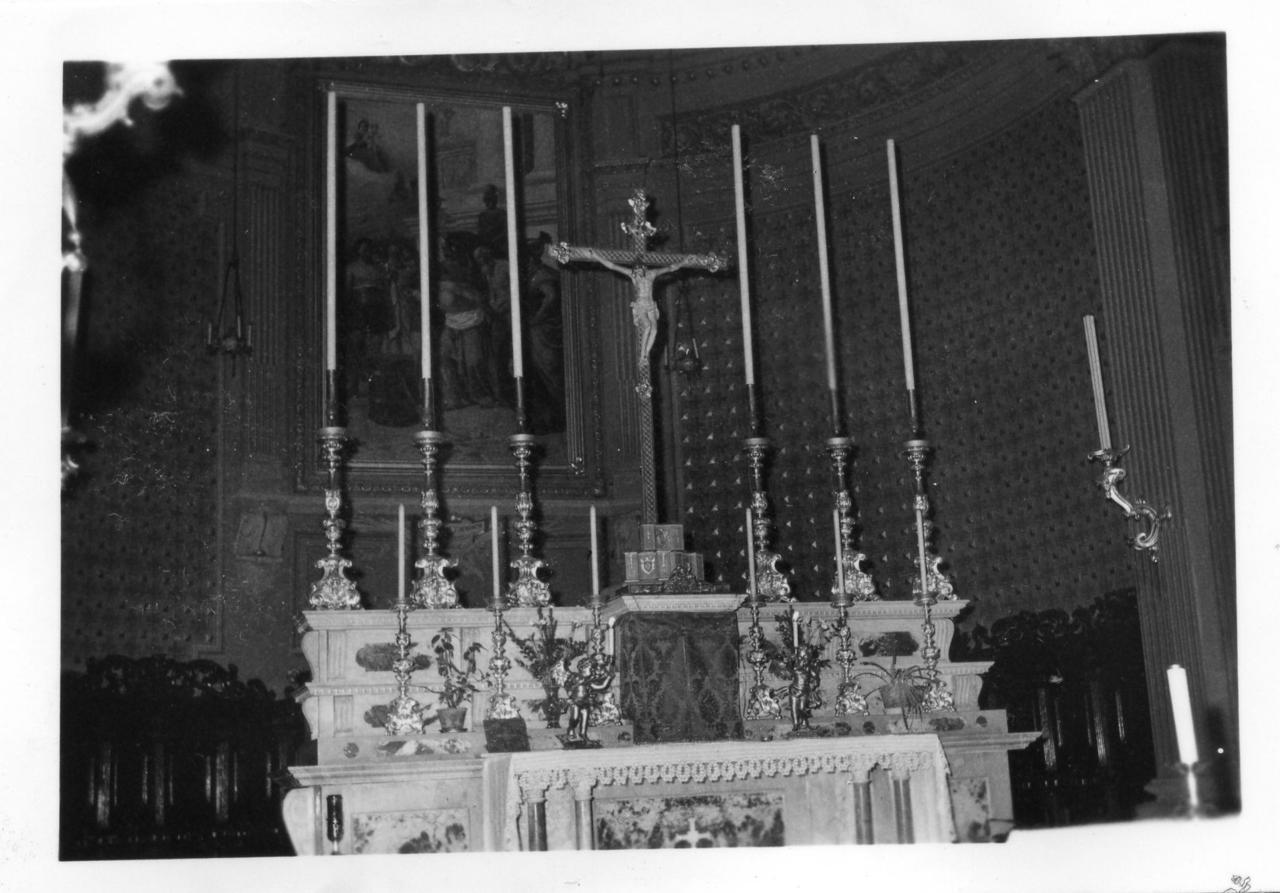 candeliere, serie - bottega emiliana (metà sec. XVIII)