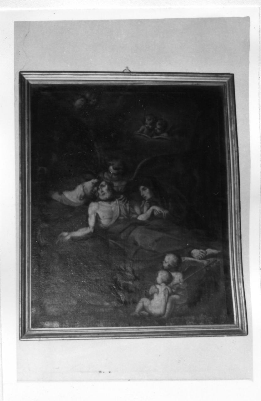 morte di San Giuseppe (dipinto) - ambito emiliano (prima metà sec. XVIII)