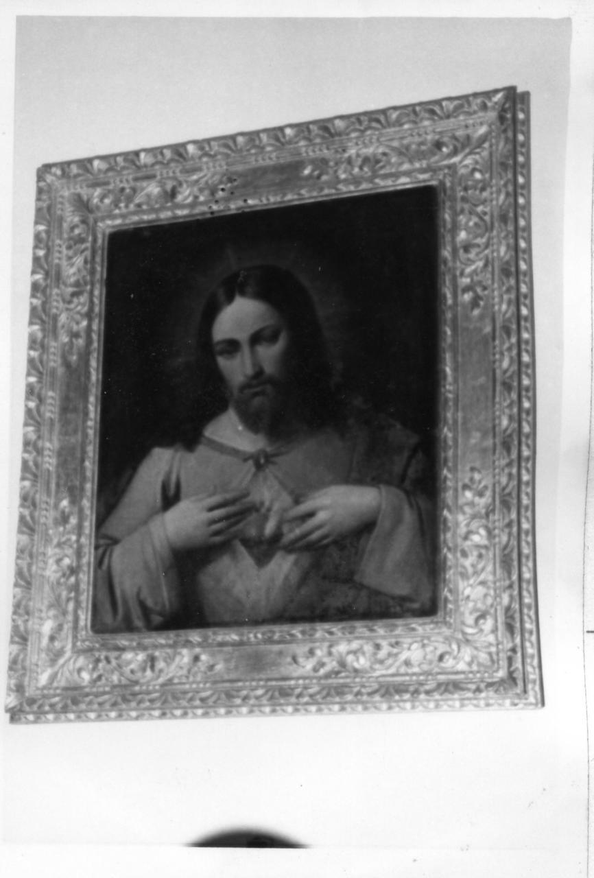 Sacro Cuore di Gesù (dipinto) di Malatesta Adeodato (metà sec. XIX)