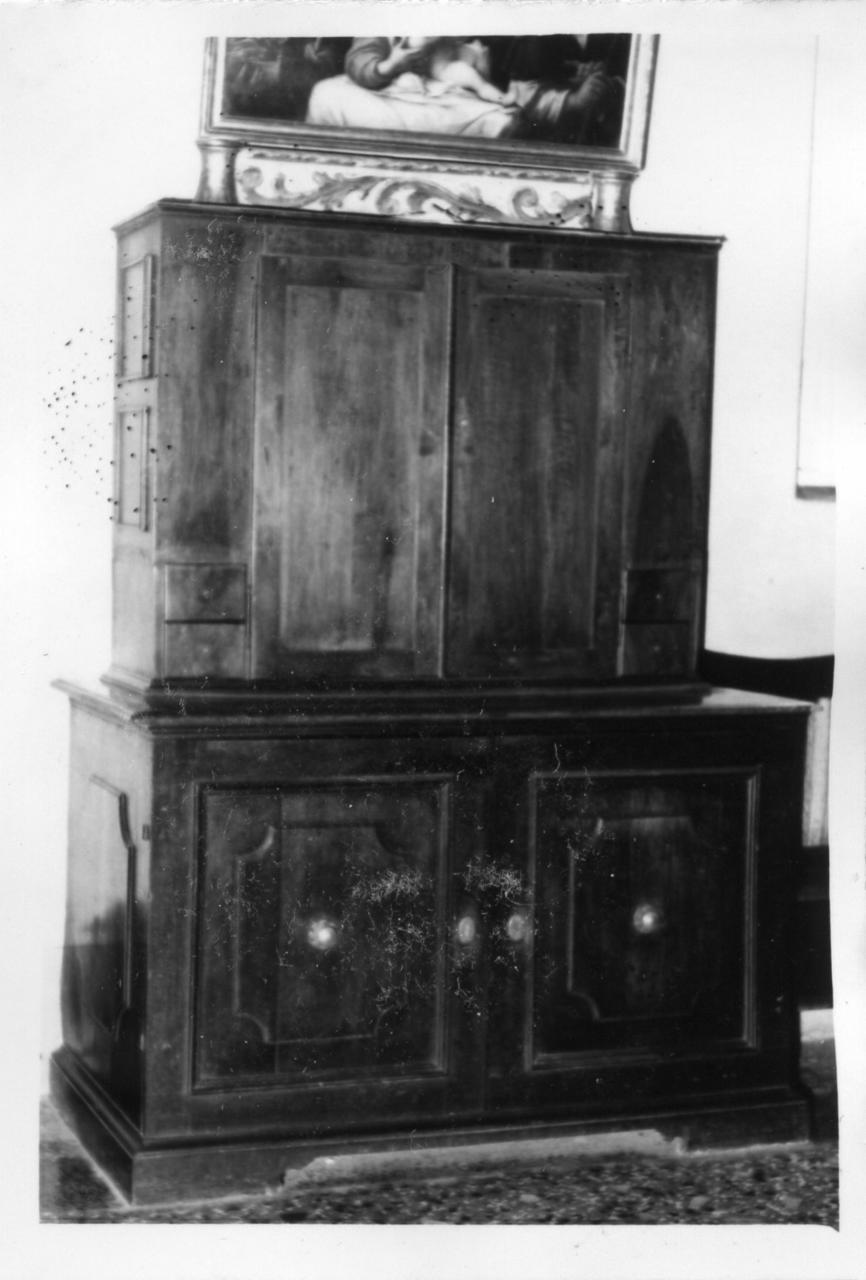 armadio - bottega modenese (seconda metà sec. XVIII, sec. XIX)