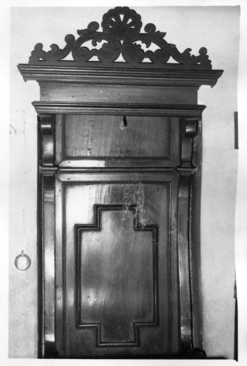 seggio - bottega modenese (prima metà sec. XVIII)