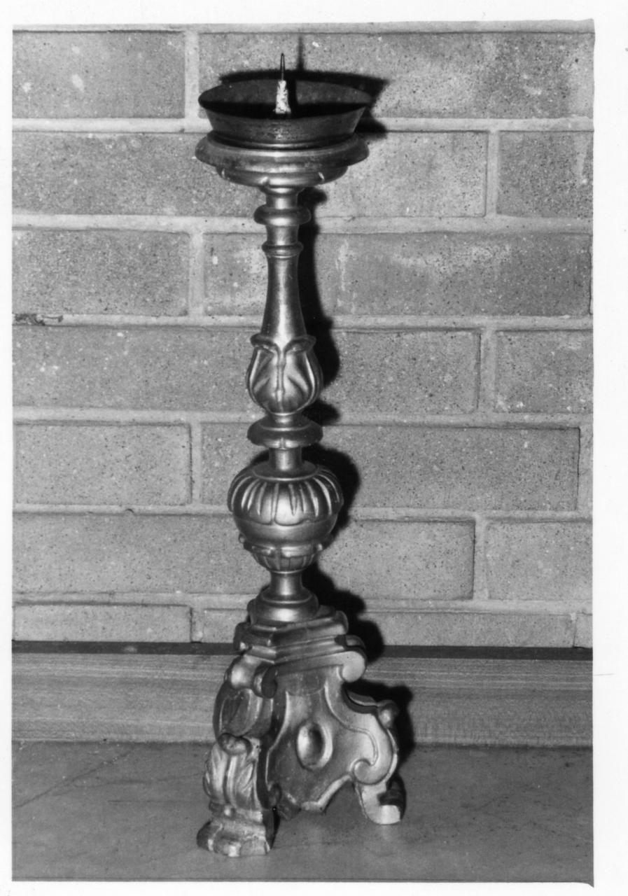 candeliere, serie - bottega emiliana (sec. XIX)