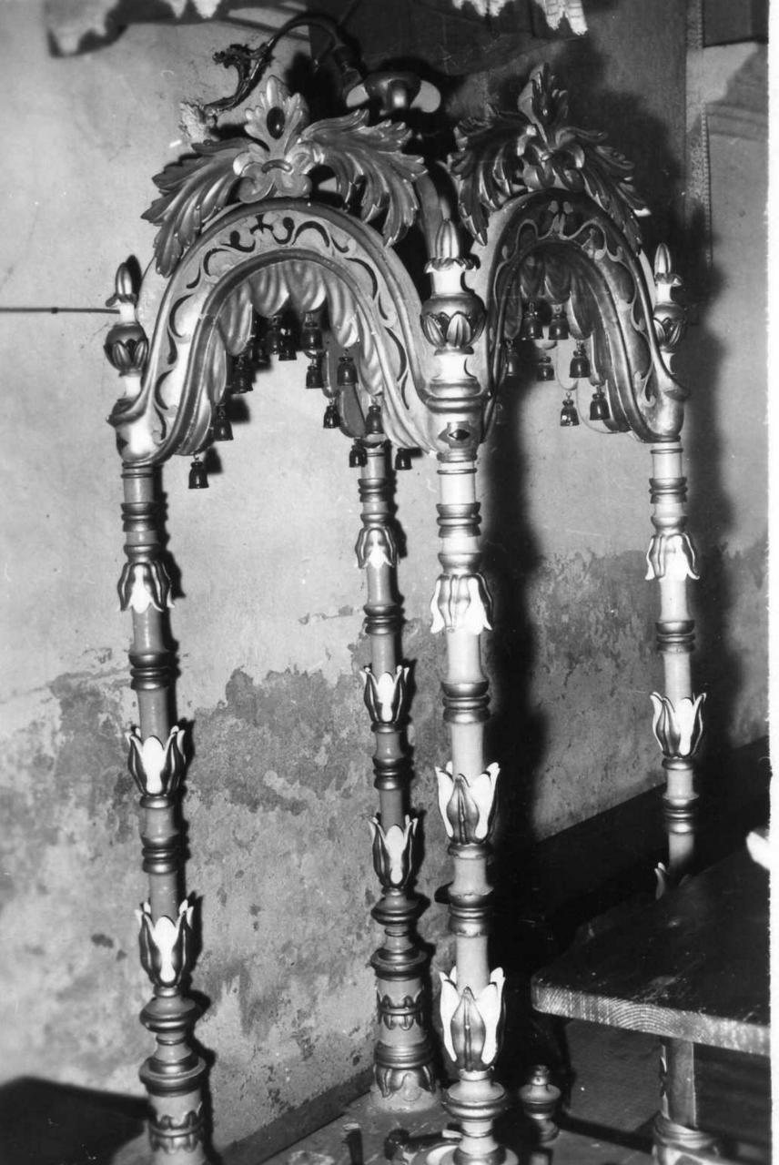 baldacchino processionale - bottega reggiana (sec. XIX)