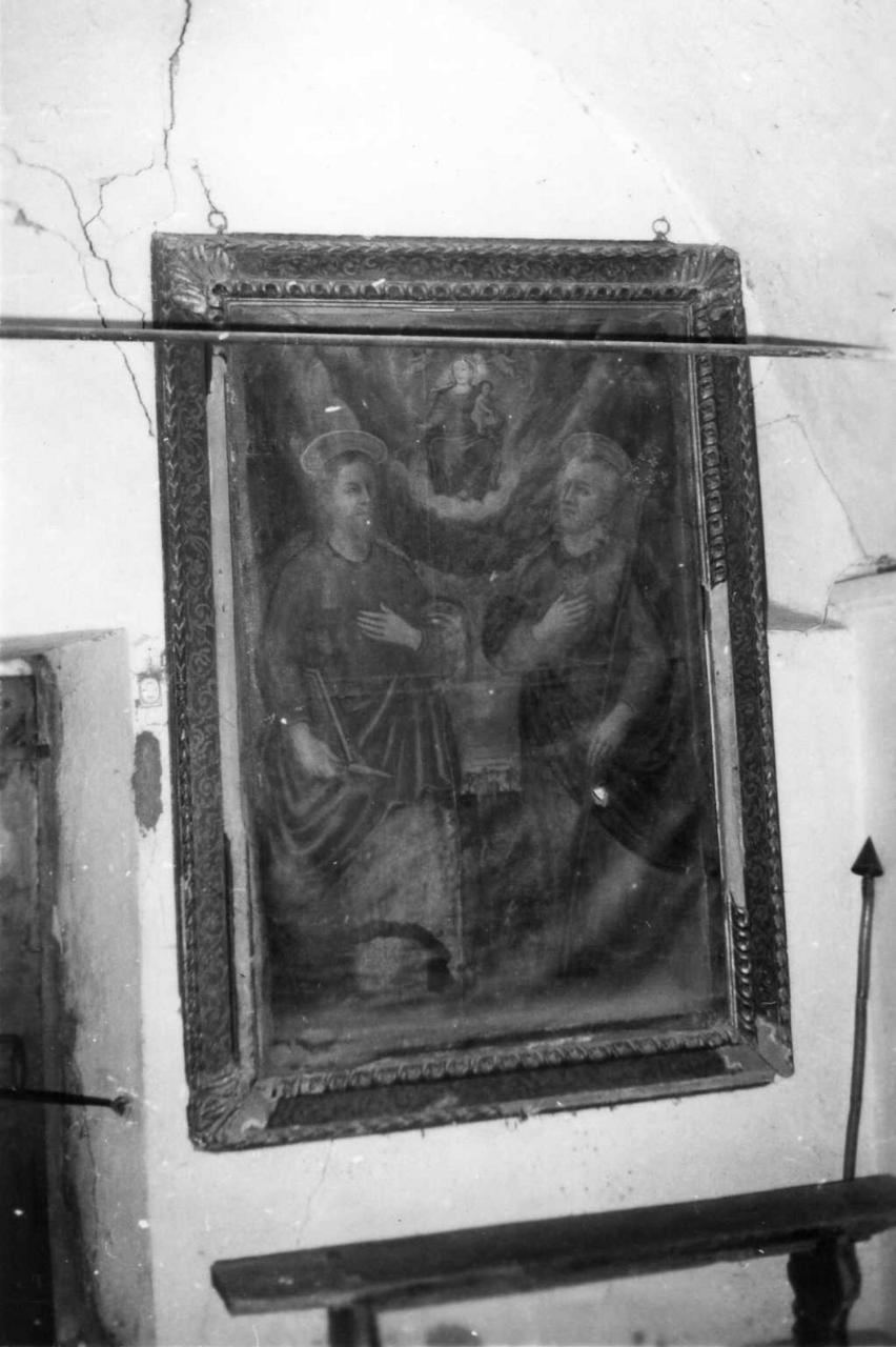 Madonna con Bambino e Santi (dipinto) - ambito reggiano (fine sec. XVII)