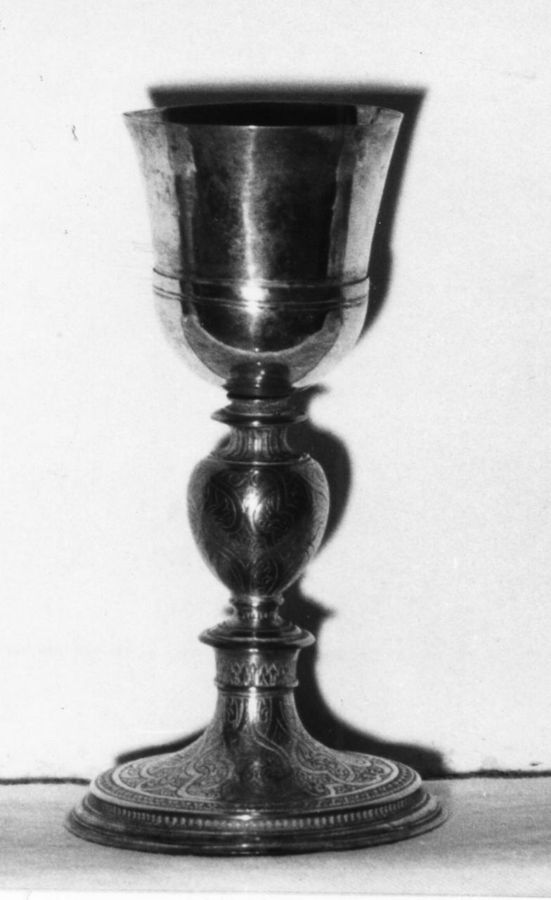 calice - bottega reggiana (fine sec. XVI)