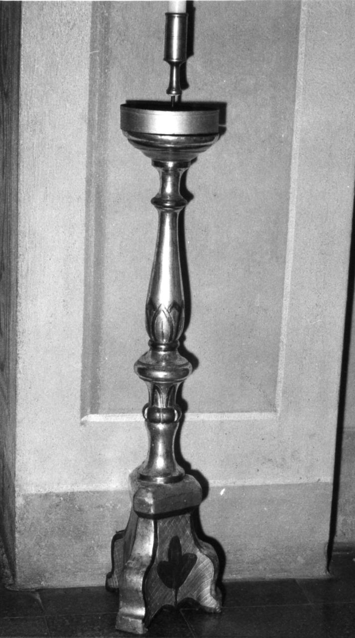 candeliere, serie - bottega reggiana (sec. XIX)