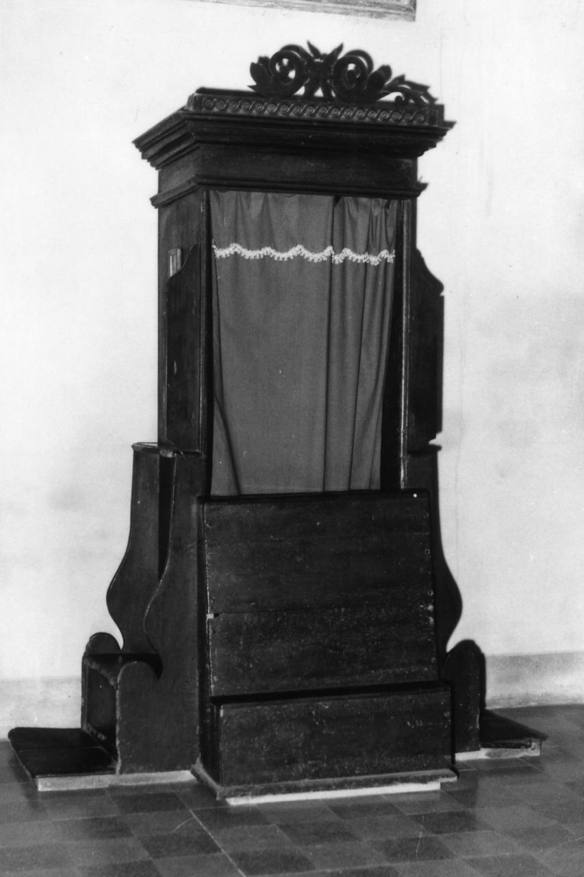 confessionale - bottega reggiana (sec. XIX)