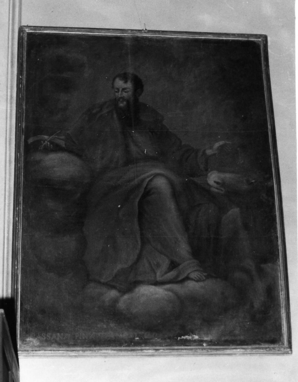 San Luca (dipinto) di Cassana Giulia Vittoria (attribuito) (inizio sec. XVIII)