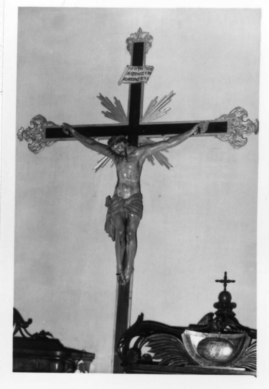 Cristo crocifisso (crocifisso) - bottega emiliana (fine/inizio secc. XVIII/ XIX)