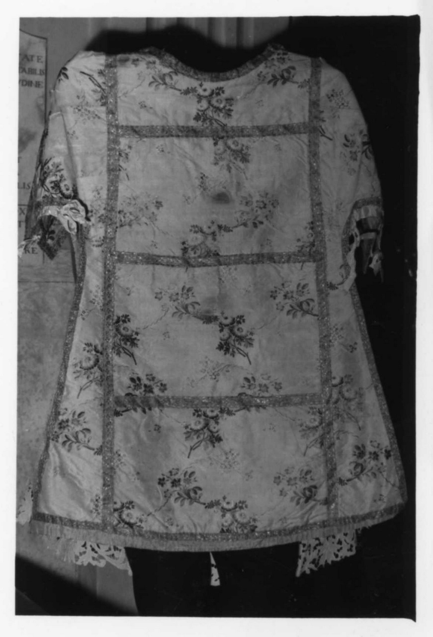 tunicella, serie - manifattura emiliana (sec. XVIII)