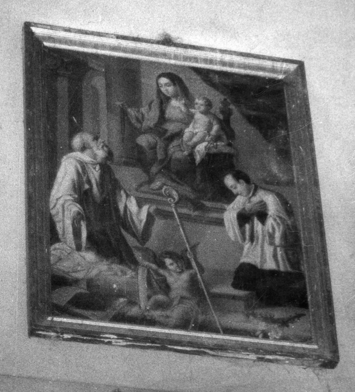 Madonna con Bambino e Santi (dipinto) - ambito emiliano (sec. XIX)