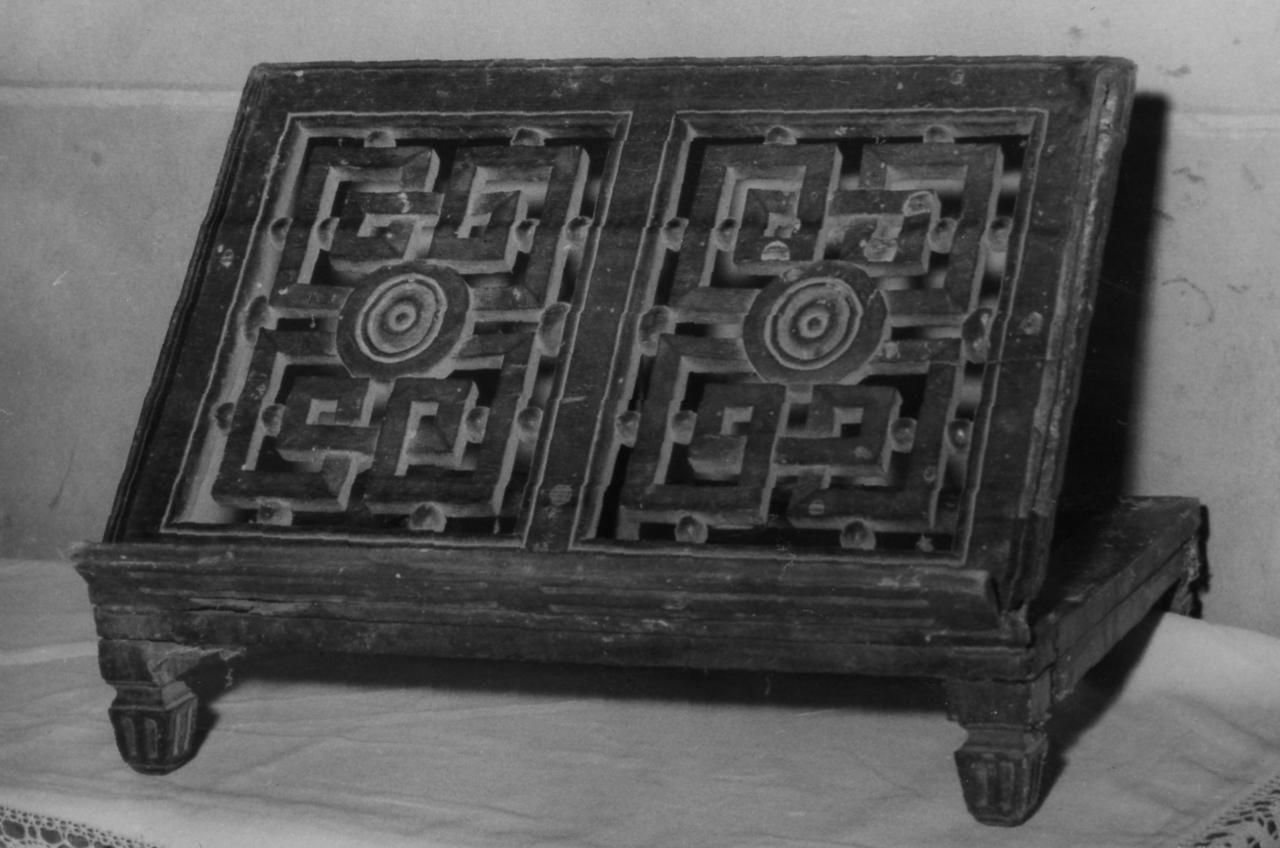 leggio d'altare - bottega emiliana (fine sec. XVIII)