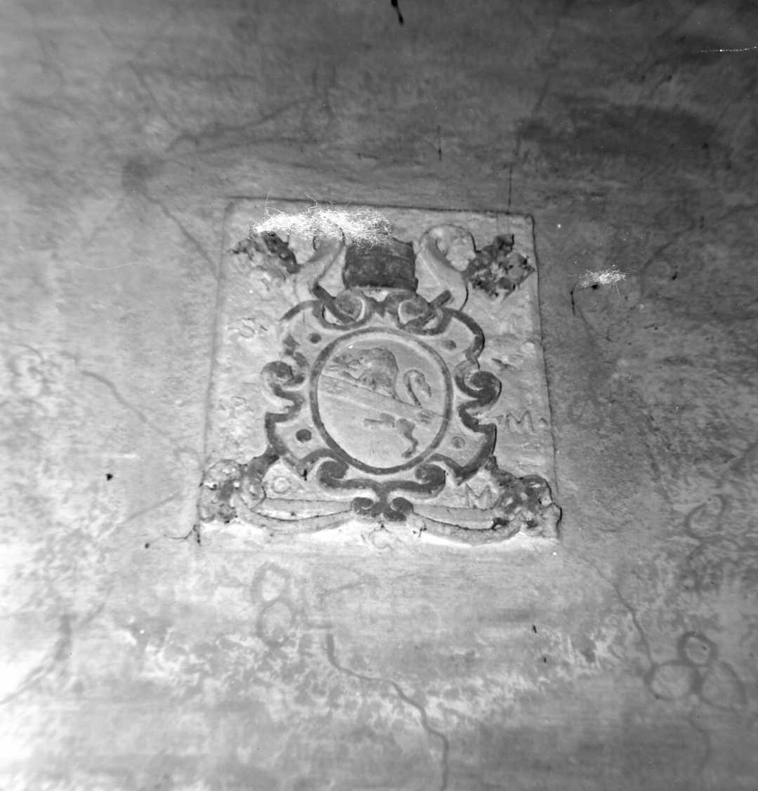 stemma dell'antipapa Clemente III (rilievo) - bottega reggiana (seconda metà sec. XVI)