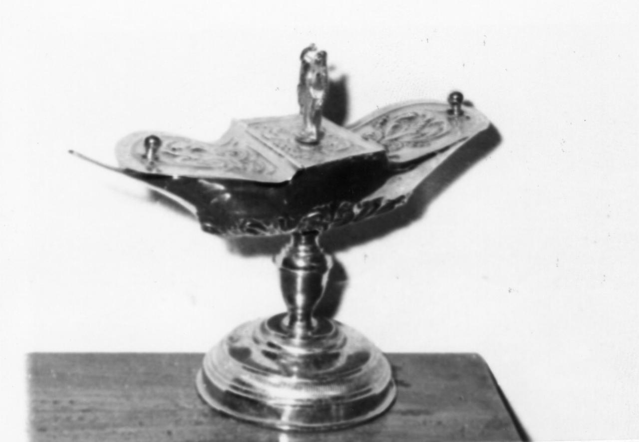 navicella portaincenso - bottega emiliana (sec. XX)