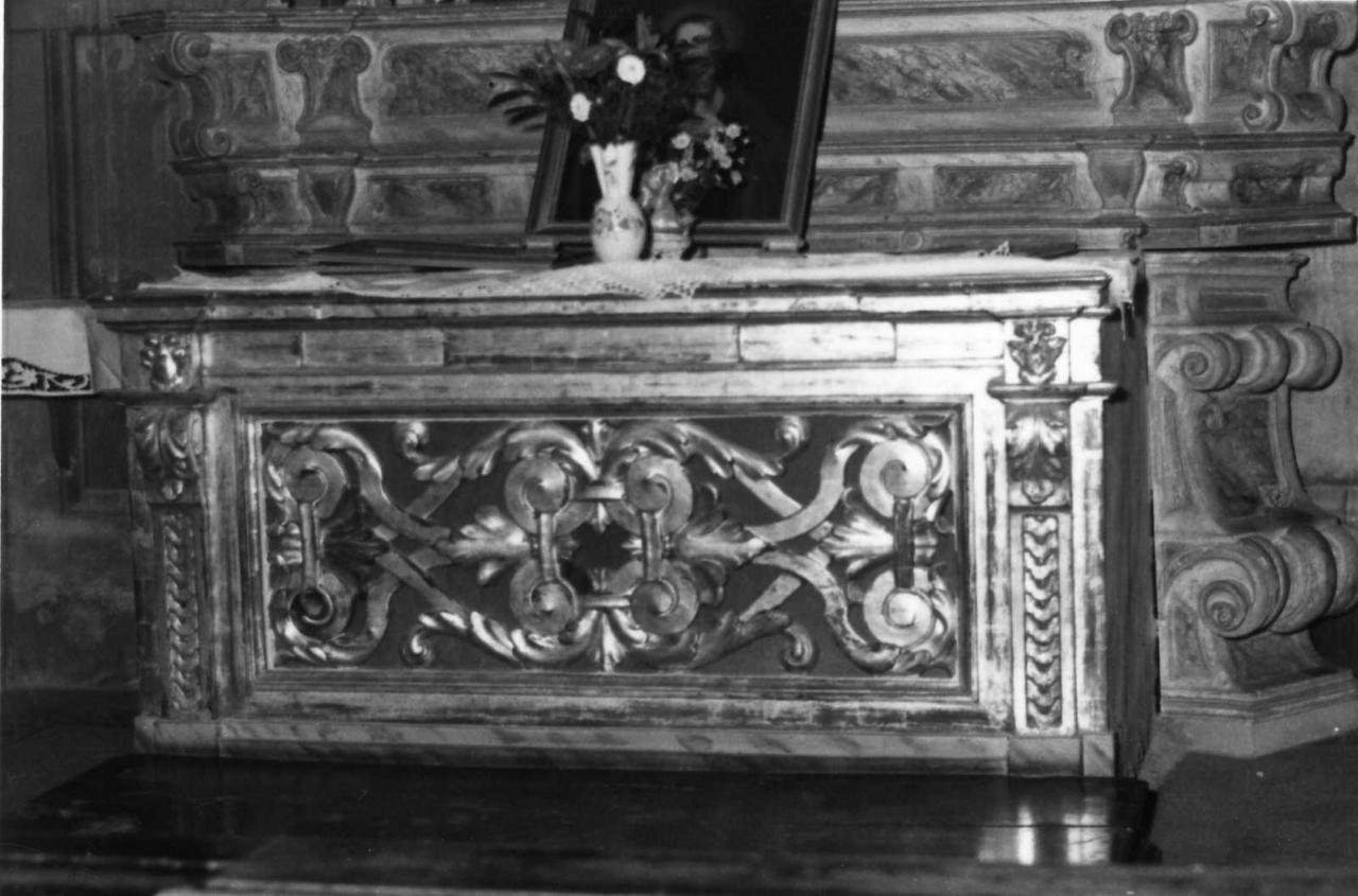 altare - bottega reggiana (fine sec. XVII)