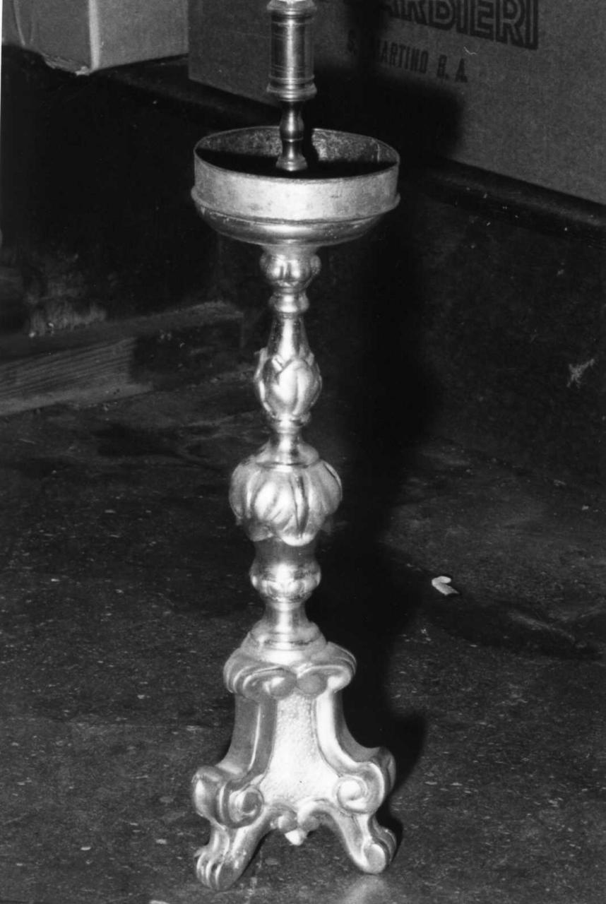 candeliere, serie - bottega reggiana (sec. XIX)