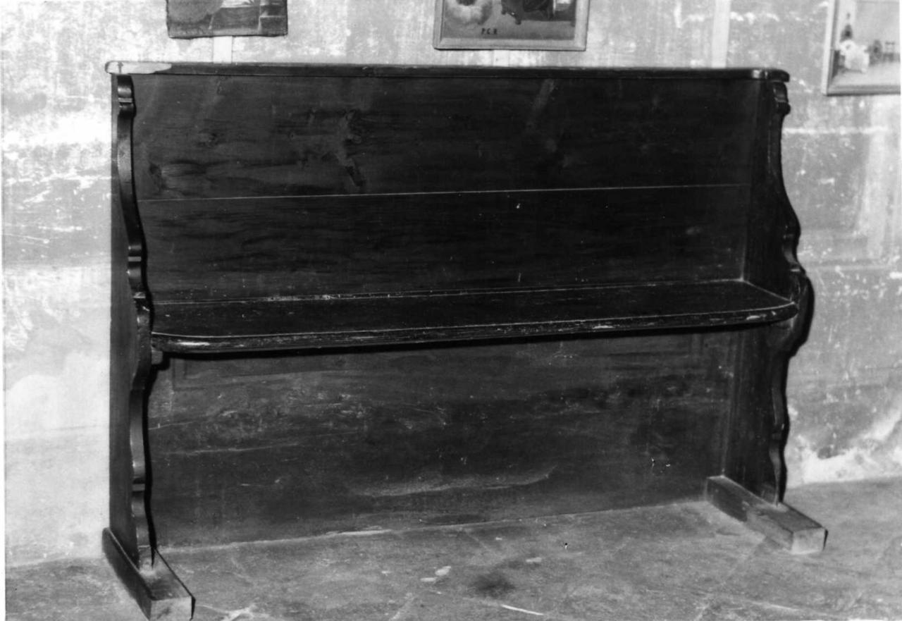 panca, serie - bottega reggiana (sec. XVIII)