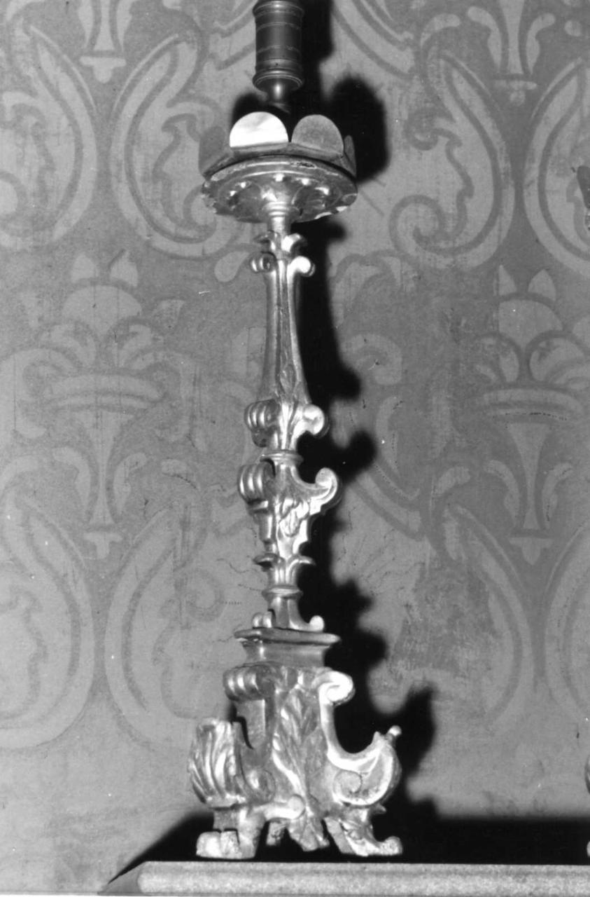 candeliere, serie - bottega emiliana (sec. XVIII, sec. XIX)