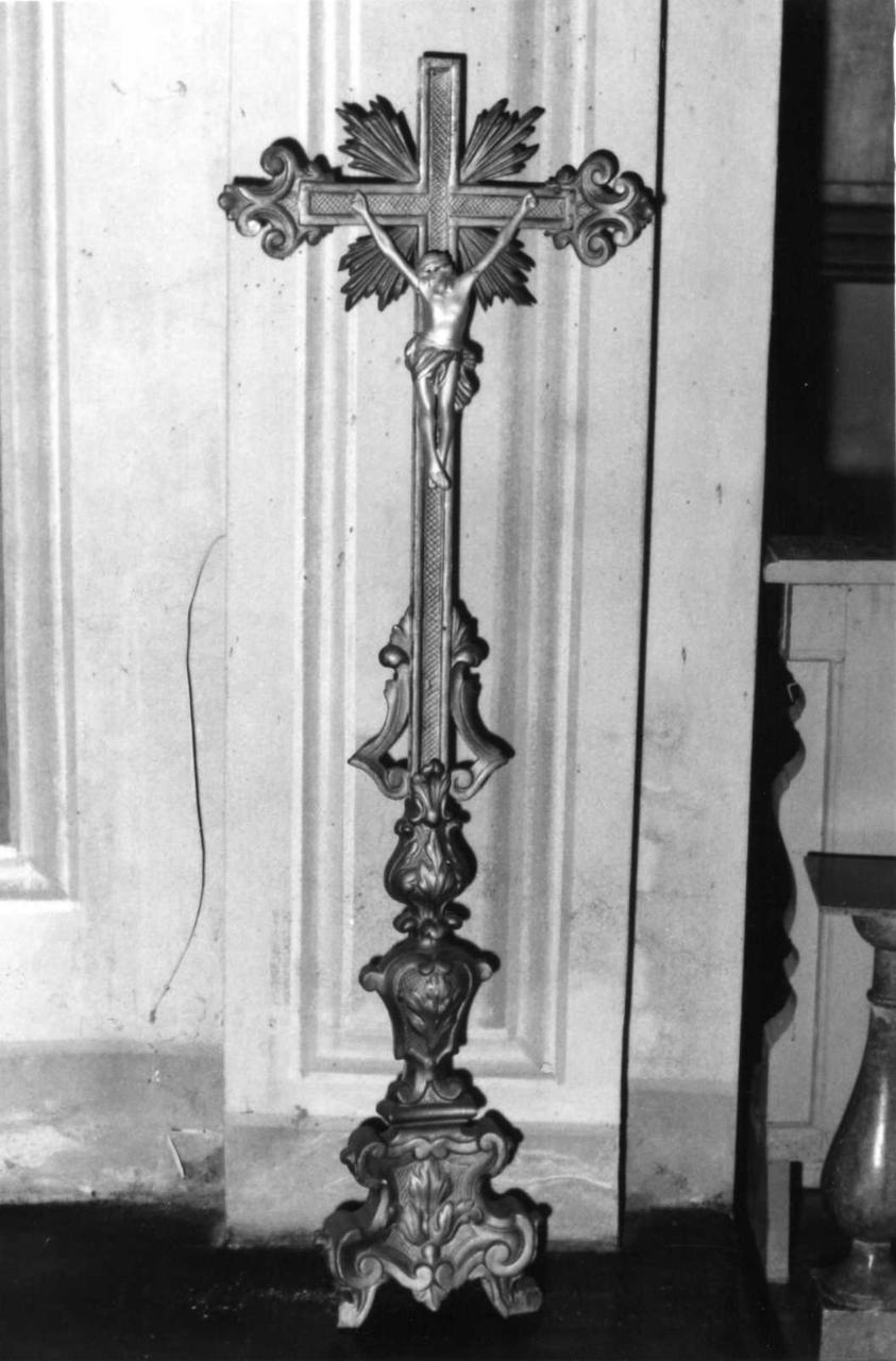 croce d'altare - bottega emiliana (sec. XIX)