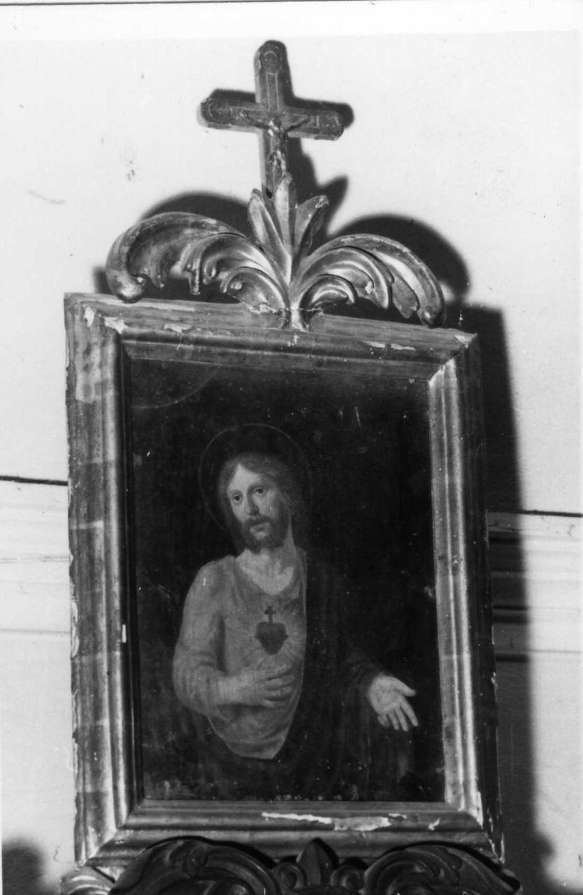 Sacro Cuore di Gesù (dipinto) - bottega emiliana (secc. XVIII/ XIX)