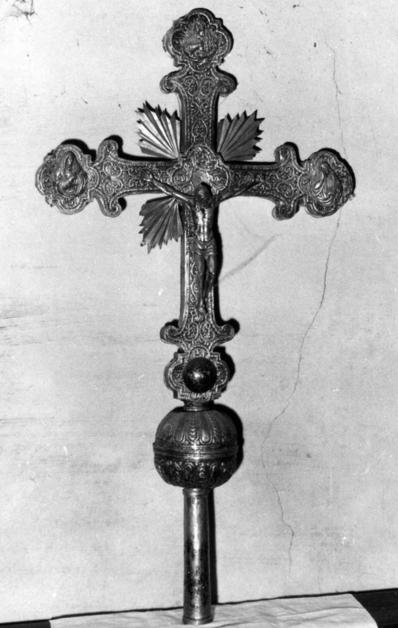 croce processionale - bottega reggiana (fine sec. XVI)